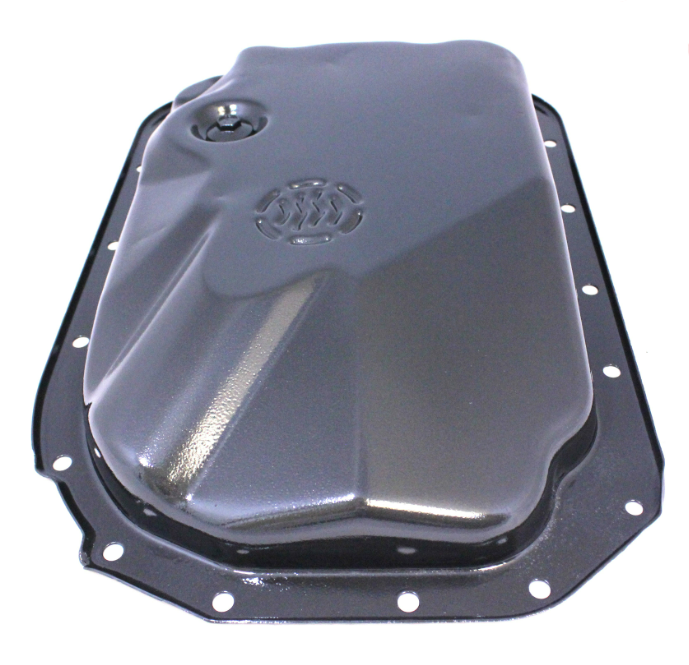 6L80 PAN WITH OEM STYLE DRAIN PLUG